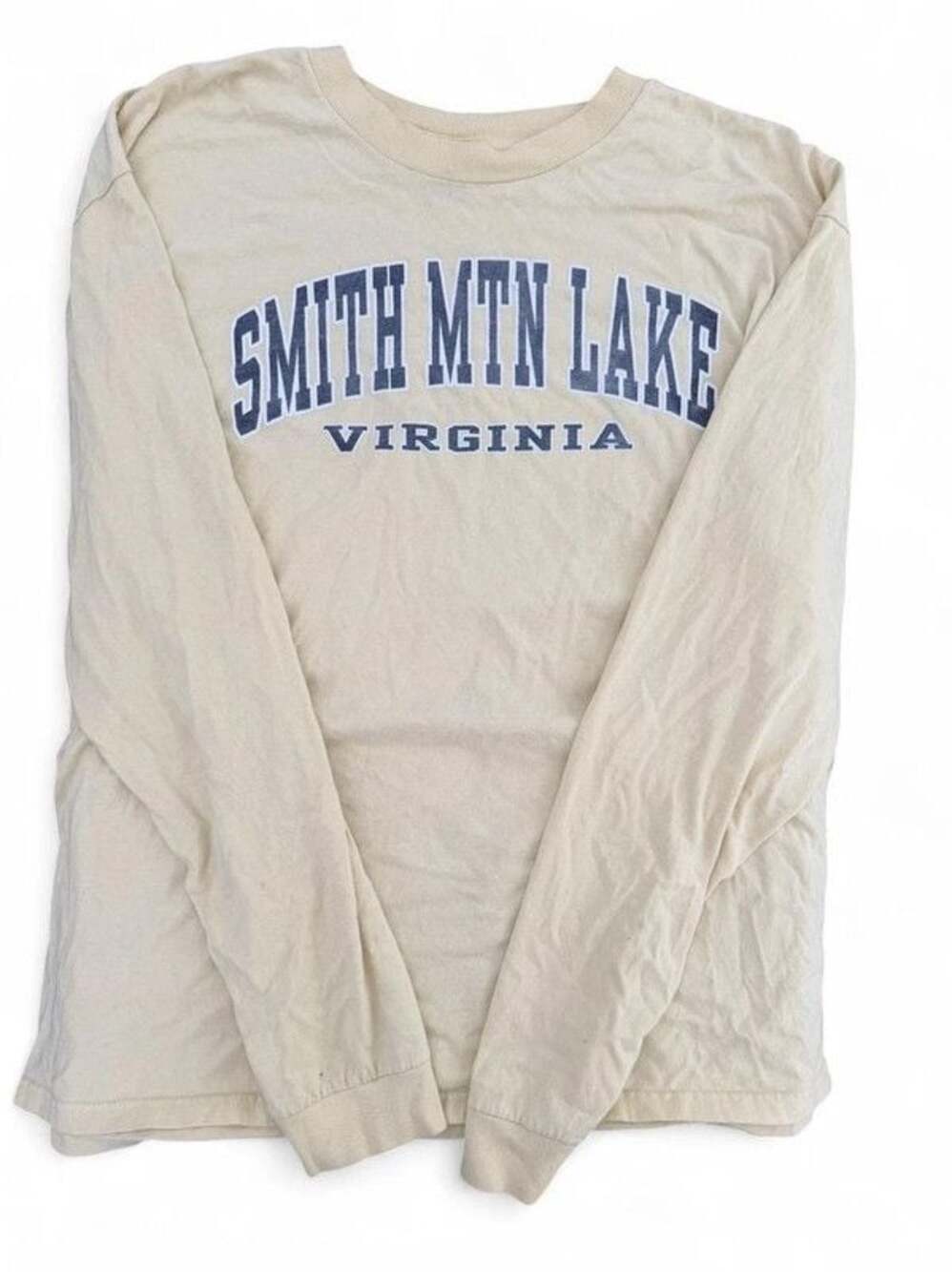 Smith Mountain Lake Yellow Long Sleeve Tee XXL